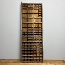 Vintage Wooden Printers Tray -