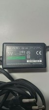ALIMENTATORE CARICATORE SONY PLAYSTATION PORTABLE PSP ORIGINALE PSP-104 TESTATO