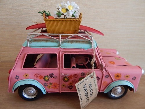 Vintage floral pink - vintage,