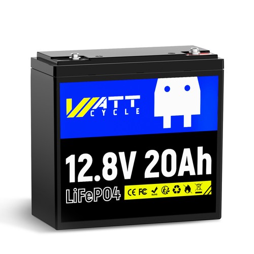 Wattcycle 20ah 12v lifepo4 - 2x,