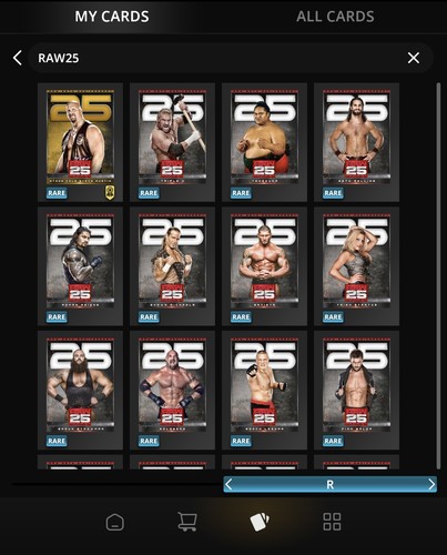 Topps digital wwe slam raw - digital,