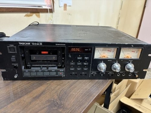 Tascam 122mkii cassette deck - cassette,