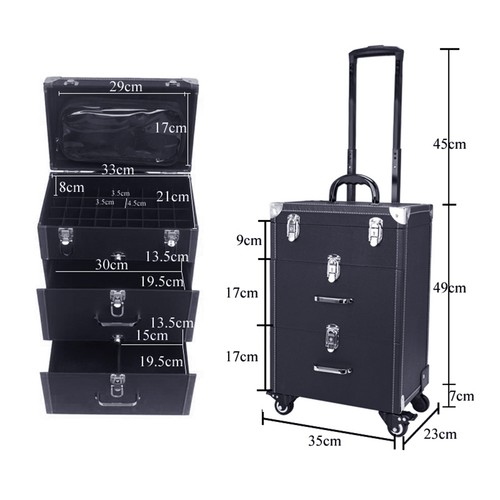 Makeup trolley case - makeup,
