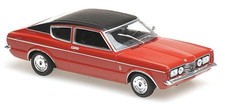 Minichamps 1:43 Scale Ford Taunus Coupe 1970 Red