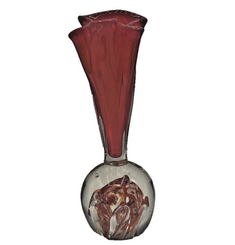 Vintage murano style red - vintage,
