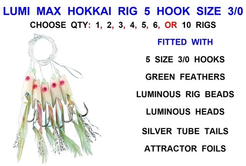 Lumi max hokkai rigs hook - hokkai,