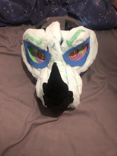 Bat dragon fursuit headbase - bat/dragon,