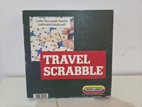 Mattel travel scrabble board - mattel,