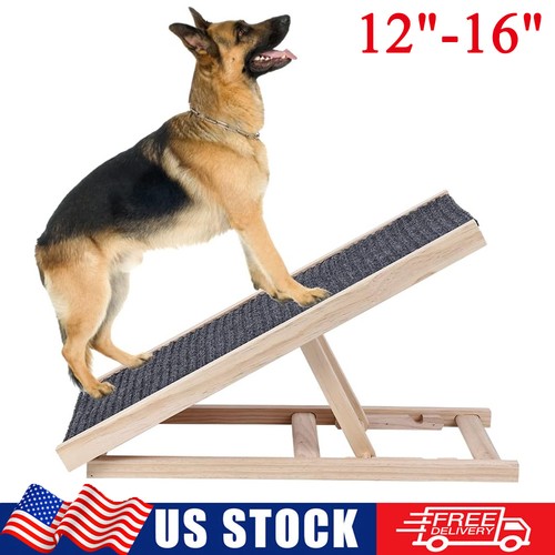 Adjustable folding dog - dog, ramp