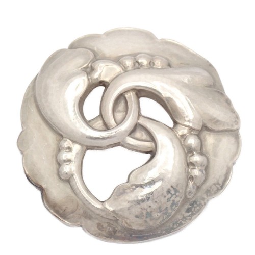 Georg jensen brooch silver - jensen,