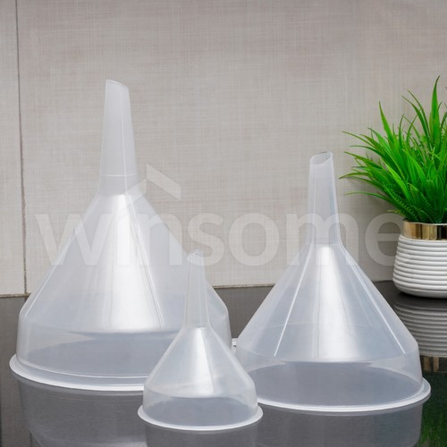Clear plastic funnel - plastic,