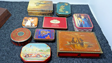 9 x Vintage Mixed Tins 2 x
