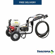 SIP TEMPEST Petrol Pressure Washer Gearbox Honda Power GX200 3000psi 196cc Hose