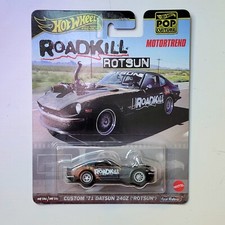 Hot Wheels Custom '71 Datsun 240Z Roadkill Rotsun Pop Culture