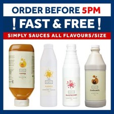 SIMPLY by IBC Sauces Multiple Flavours - UK Seller VEGAN VEGETARIAN