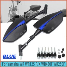 Rearview Mirror Aluminum View Side Mirrors For Yamaha WR WR125 R/X WR450F WR250F