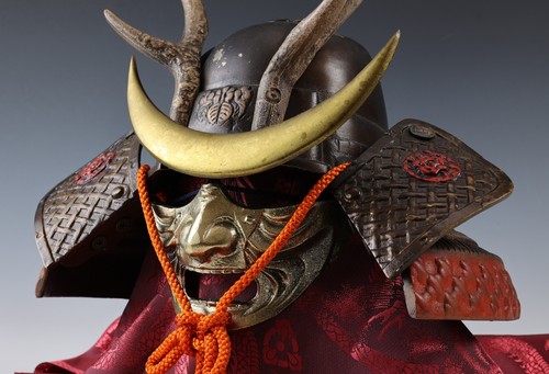 Old vintage samurai - old,