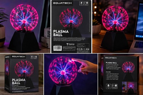 Equatech plasma ball - equatech, 6"