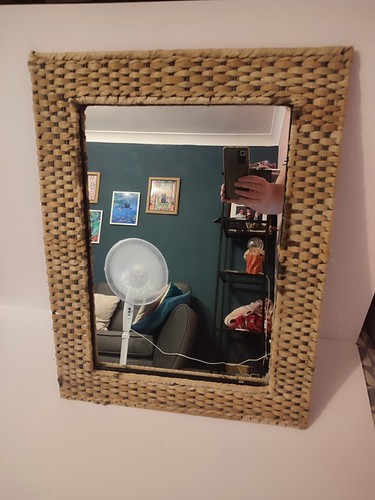 Ikea wall mirror rattan - ikea,