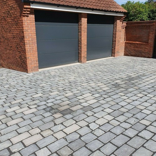 Silver kandla grey driveway - silver,