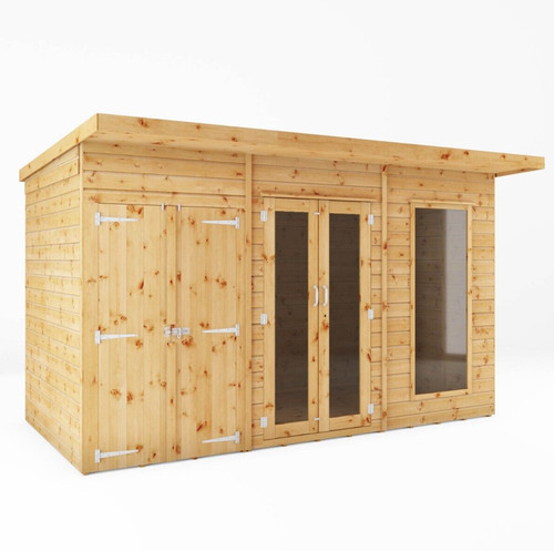 Summerhouse side shed - summerhouse, store