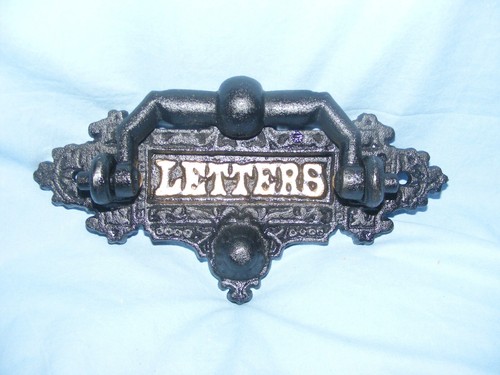 Cast iron letter - iron,