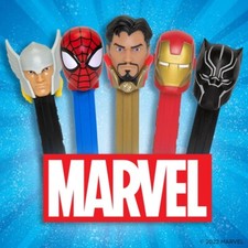 Pez Dispenser with Candy -