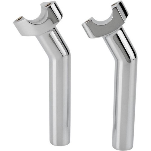 Chrome pullback risers - chrome,
