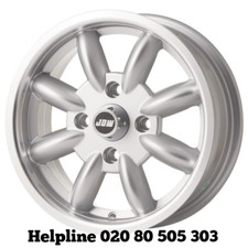 Hillman Imp 5.5x13 Four Alloy Wheels  / Minilight Design