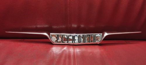 1958 plymouth hood emblem - plymouth,
