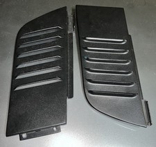 1970 - 1978 Datsun 240Z 260Z 280Z Inspection Lids Doors Pair - Louvered Black