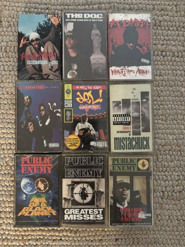Vintage hip hop rap cassette - hop,