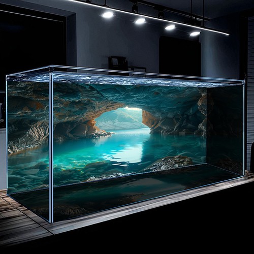 Cave fish tank - cave,
