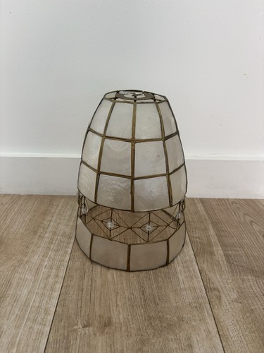 Vintage capiz shell - vintage, shade