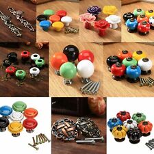 Fashion Ceramic Cabinet Door Knobs Cupboard Drawer Wardrobe Kitchen Pull Handles