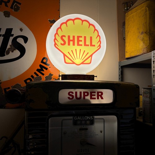 Shell 1955 large gas - x,
