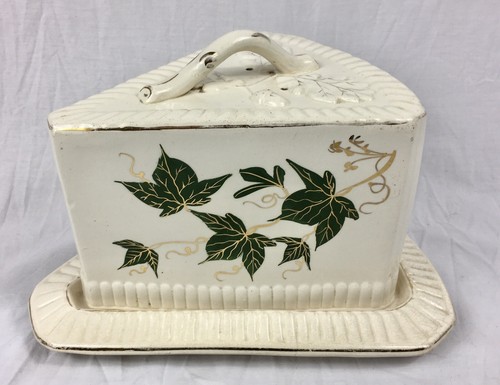 Antique large china cheese - china,