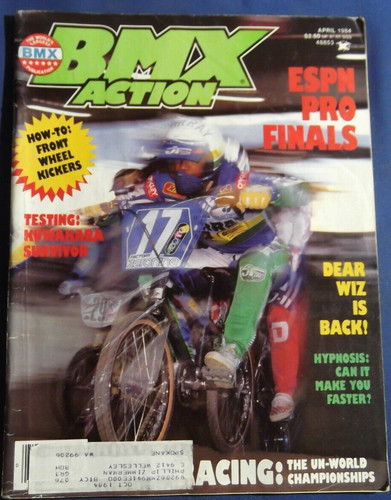 Bmx action magazine april - action, magazine-april