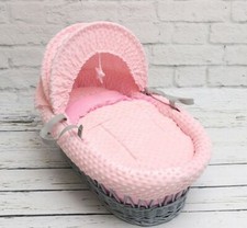 Luxury Moses Basket Wicker