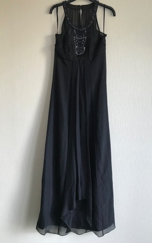 Monsoon long black - , silk