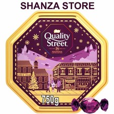 Quality Street Chocolate Tin Assorted Milk Dark Chocolate & Toffees 750g