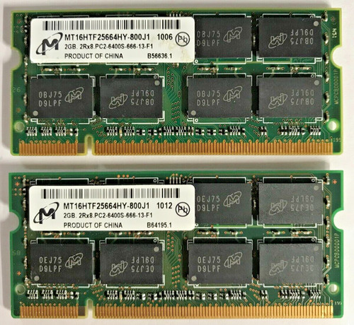 Micron 4gb ddr2 - ddr2, laptop
