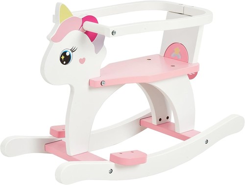 Wooden unicorn baby - wooden,