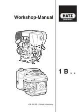 HATZ DIESEL ENGINE 1B 20 27 30