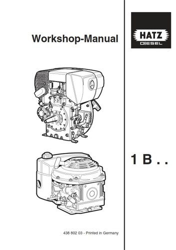 Hatz diesel engine 27 - 1b,