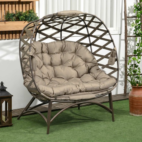 Outsunny seater egg chair - outsunny, 2