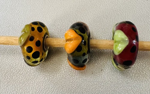 Trollbeads retired glass bead - trollbeads,