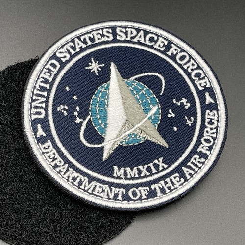 Space force patch hook - us,