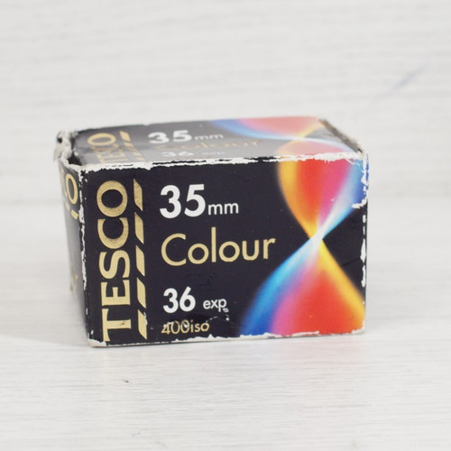 Expired tesco 35mm colour film - expired,