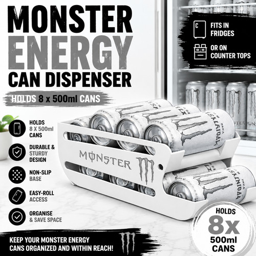 Monster energy can dispenser - monster,